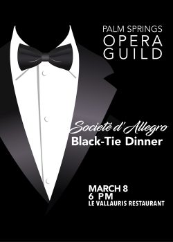 opera black tie